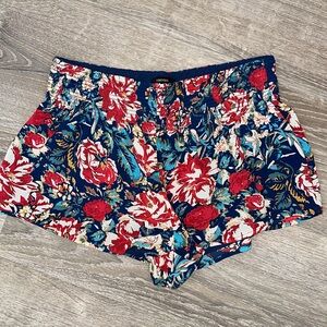 Forever 21 floral shorts